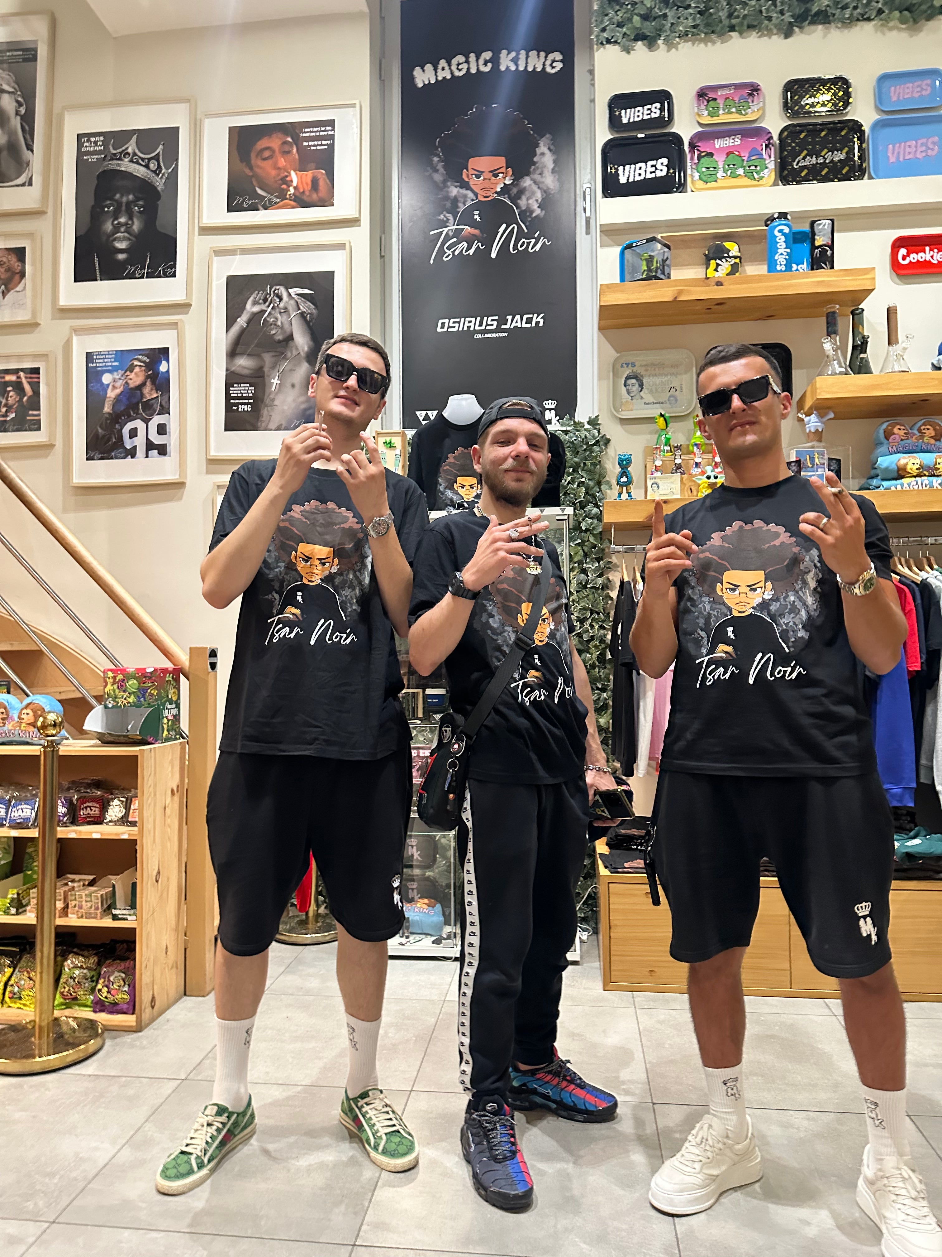 Ficko TV en visite chez Magic King Brussels, créateur de contenu engagé dans la culture urbaine et indépendante