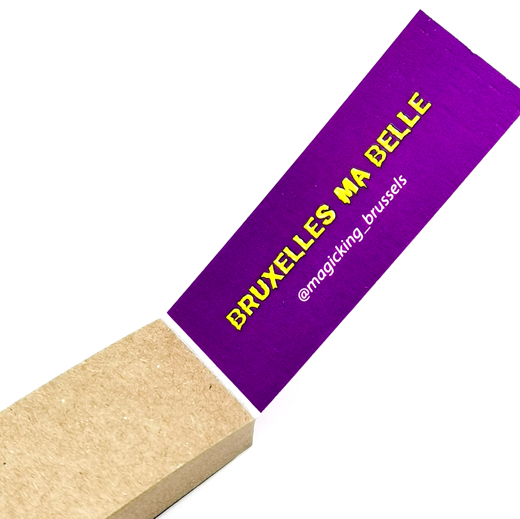 Filtres mauves Magic King – Édition spéciale "Bruxelles Ma Belle", design belge