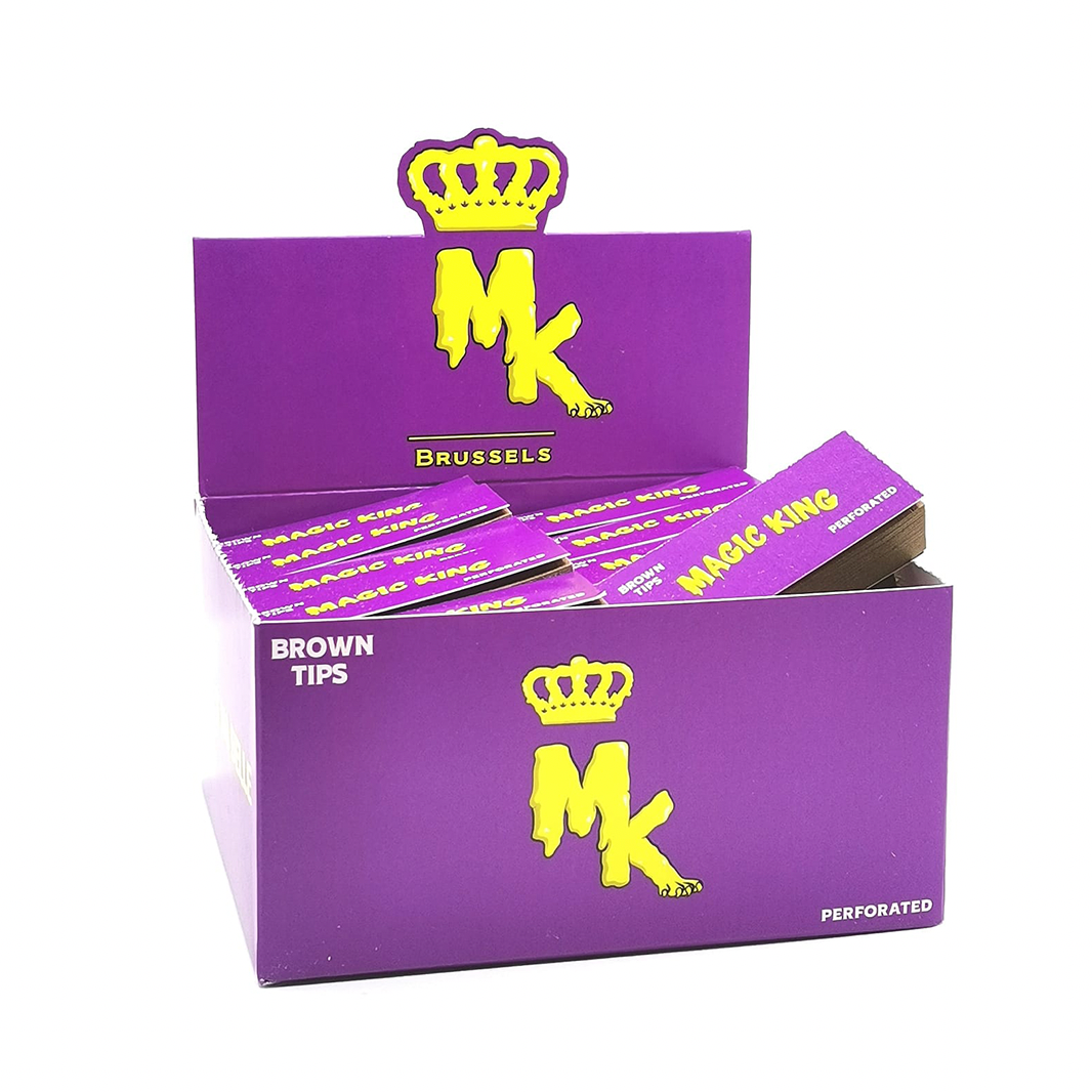 Boîte de filtres Magic King mauve – Papier non blanchi, édition artistique