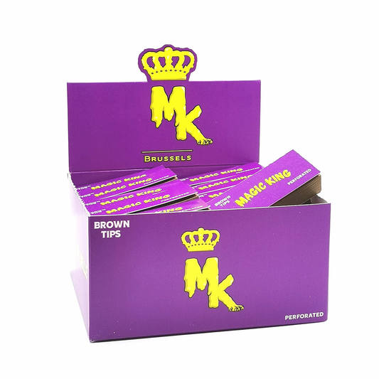 Boîte de filtres Magic King mauve – Papier non blanchi, édition artistique