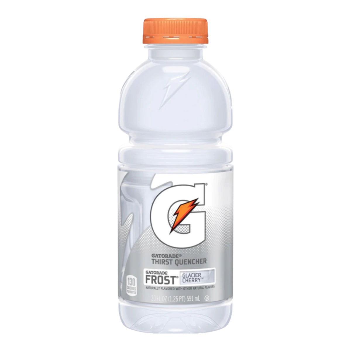 Gatorade Glacier Cherry 591ml en bouteille plastique – boisson sportive américaine aux électrolytes et à la saveur cerise