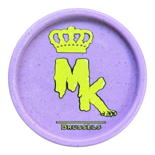 Grinder MK Melted en chanvre mauve signé Magic King, vue de face