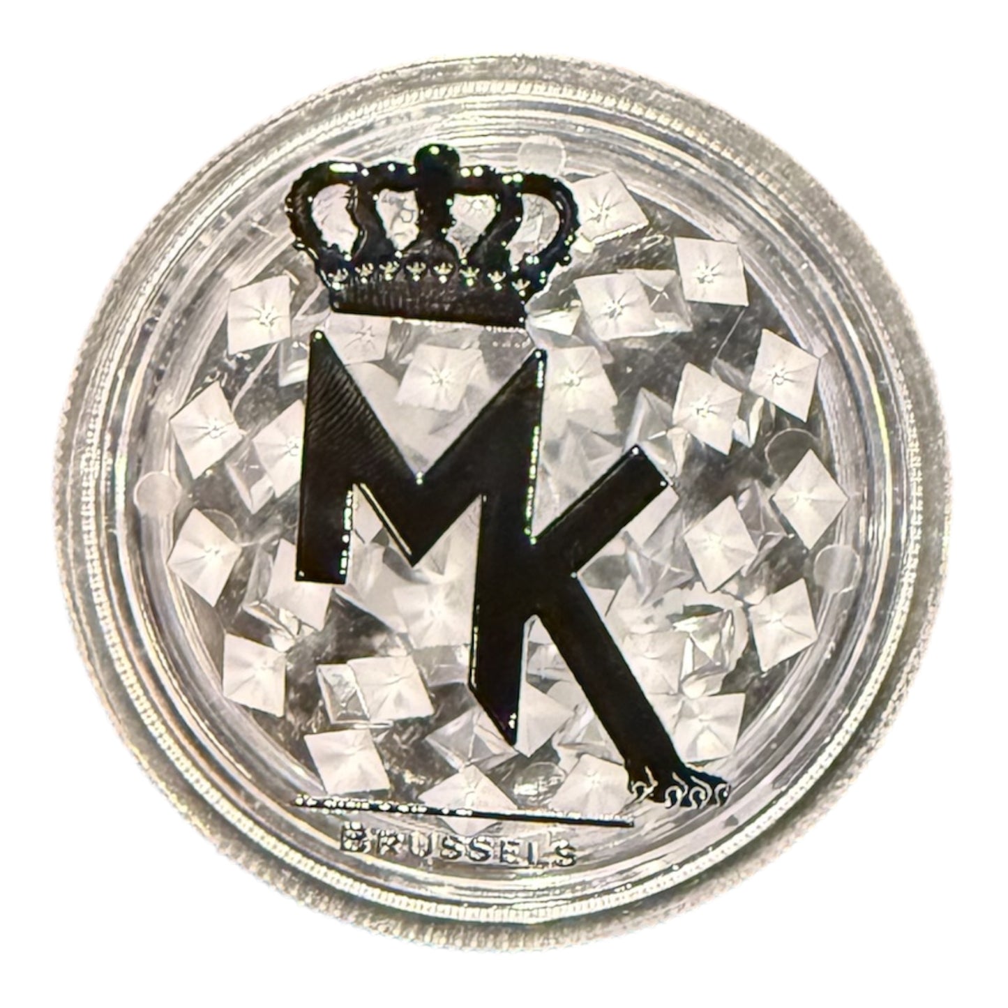 Grinder Magic King Transparent OG – 2 pièces avec logo collector MK