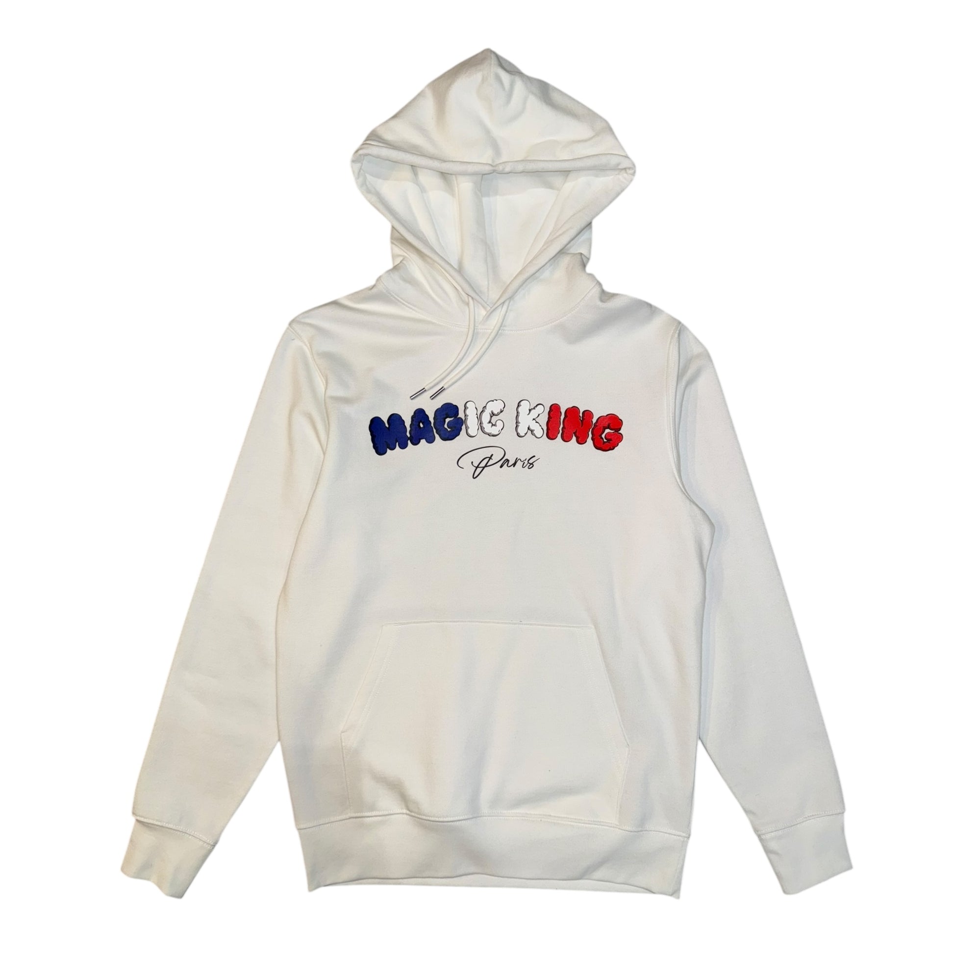 Hoodie Magic King Paris Off White en coton bio, édition limitée