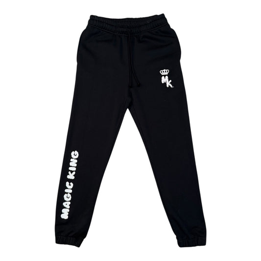 Jogging Magic King Noir – vue de face, coupe droite et design épuré