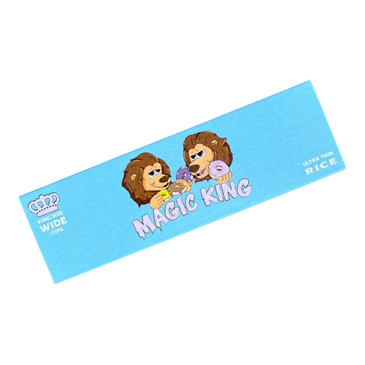Magic King Bleu Riz Large – face avant du pack artistique en papier de riz