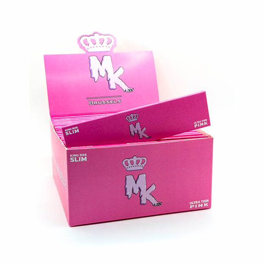 Boîte fermée de feuilles Magic King Rose – Papier ultra fin King Size