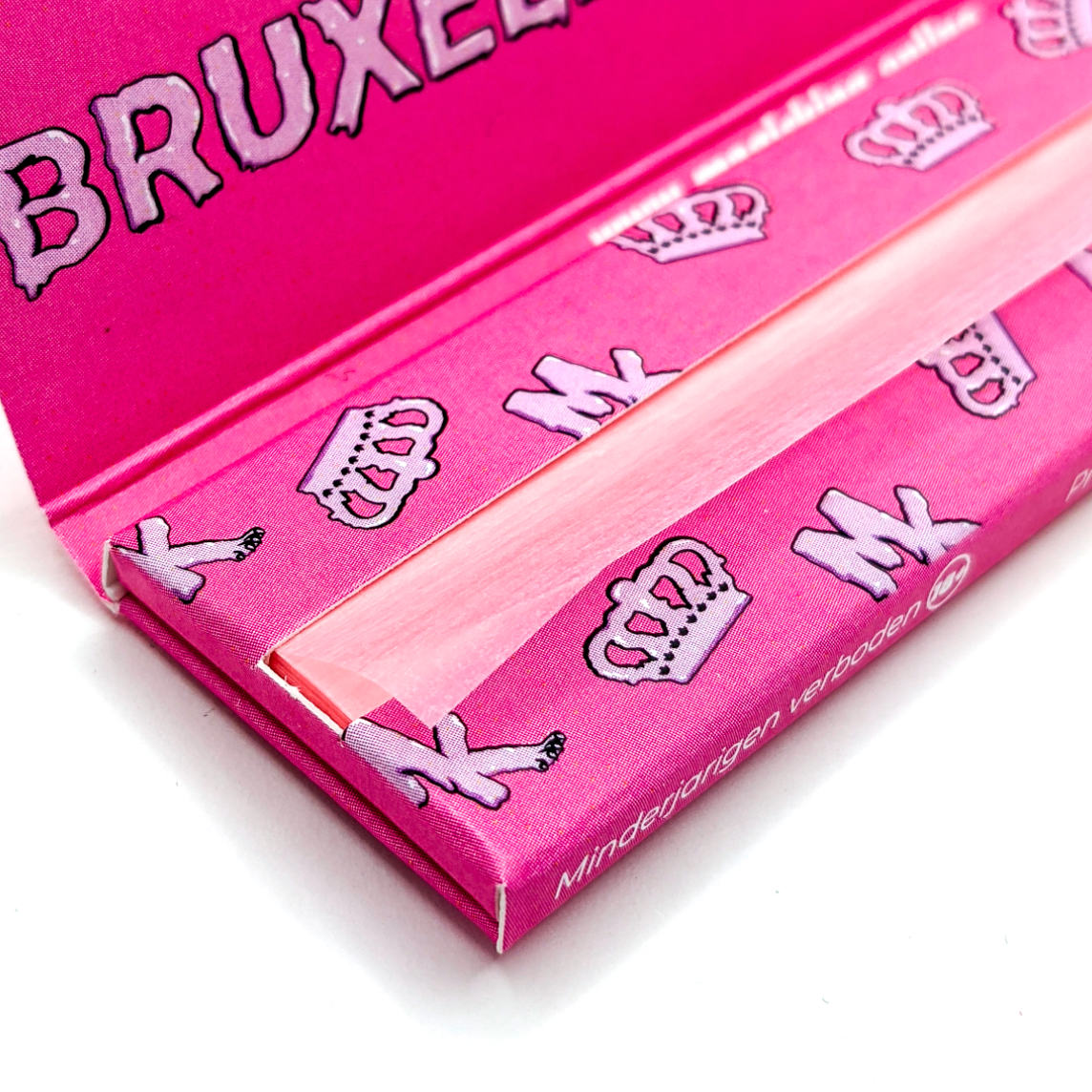 Zoom sur la texture du papier ultra fin Magic King Rose – Teinte naturelle, sans produits chimiques