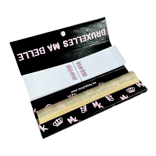 Magic King Noir Slim + Tips – carnet ouvert Black Series