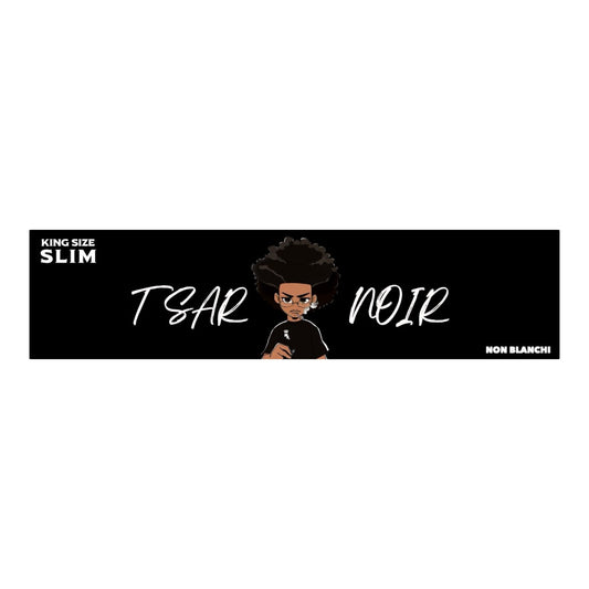 Feuilles à rouler MK x Osirus Jack "Tsar Noir" – King Size, non blanchies, édition exclusive