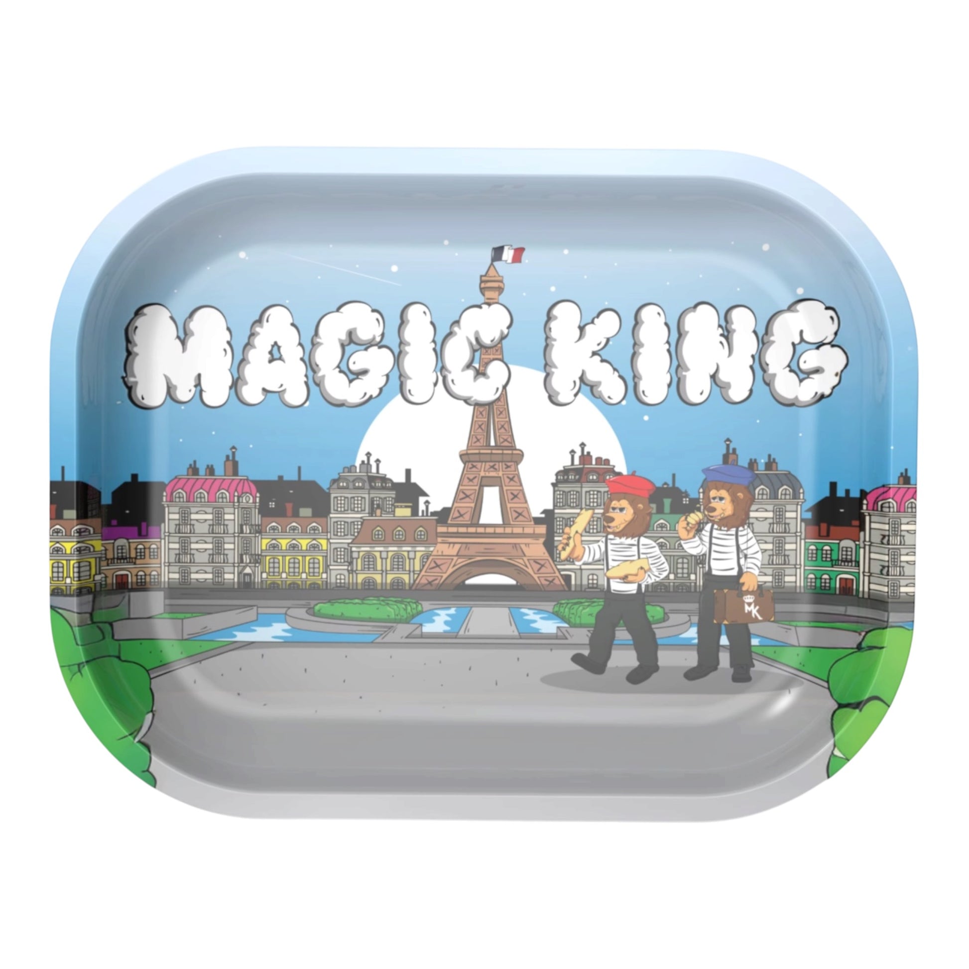 Plateau Magic King Paris Jour avec les Frères Magic et la Tour Eiffel