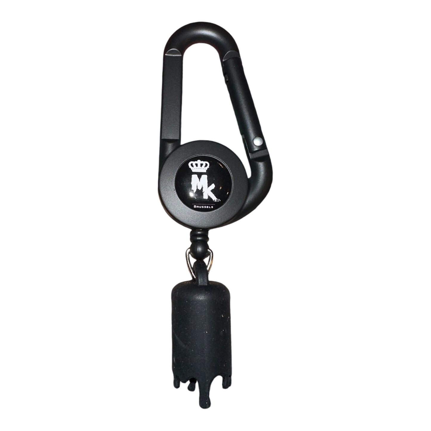 Porte-briquet noir matte 3.0 Magic King avec logo MK gravé