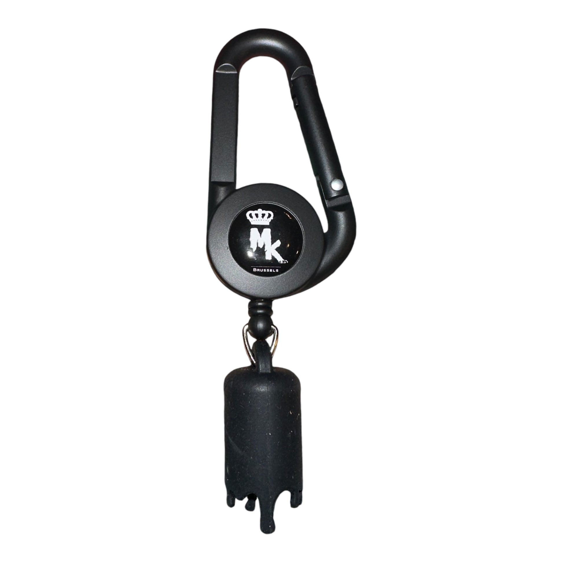 Porte-briquet noir matte 3.0 Magic King avec logo MK gravé