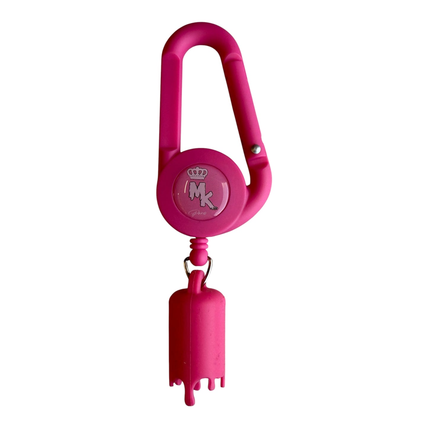 Porte-Briquet Magic King MK Paris 3.0 Rose avec logo MK Melted