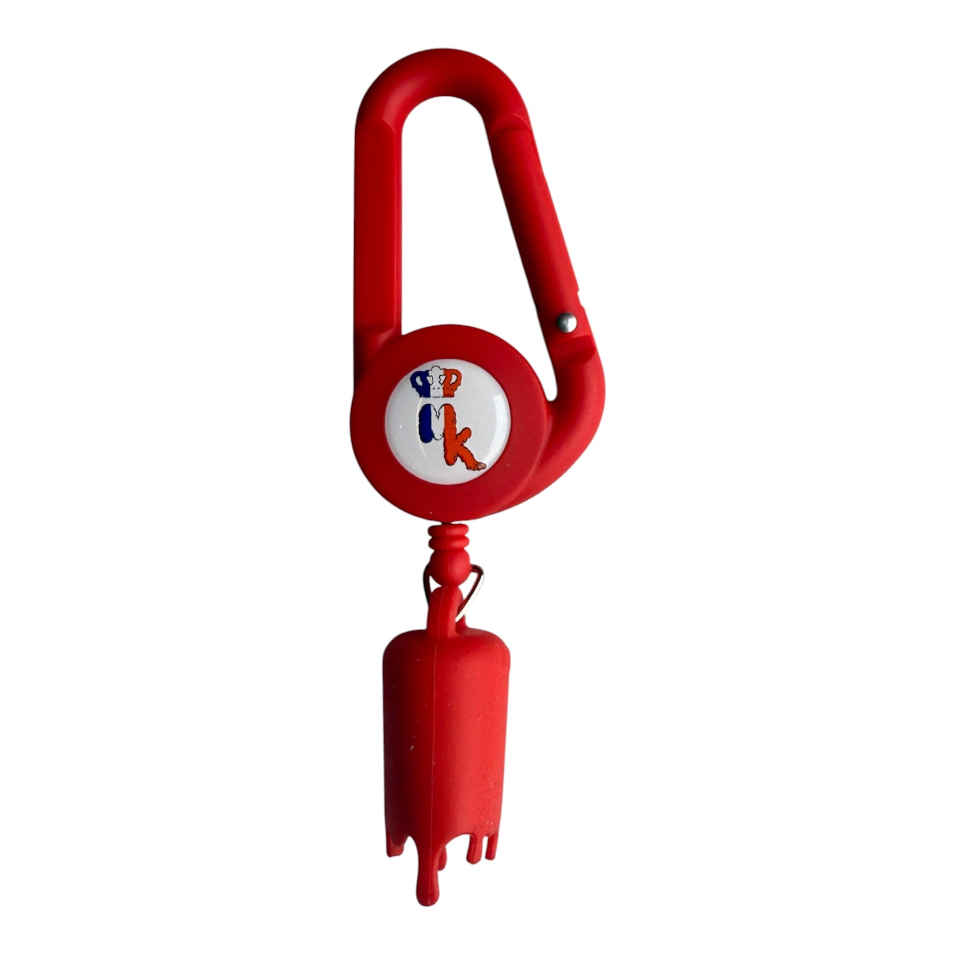 Porte-Briquet Magic King MK Paris 3.0 Rouge avec logo MK aux couleurs du drapeau français