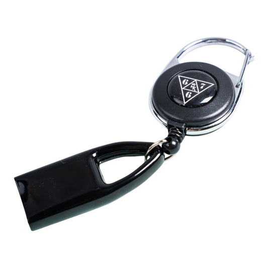 Porte-briquet MK x 667 noir – leash anti-vol pour Clipper ou Bic Mini