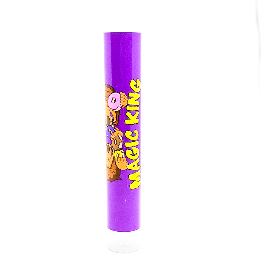 Porte-joint Magic King mauve XL, tube hermétique Donuts artistique