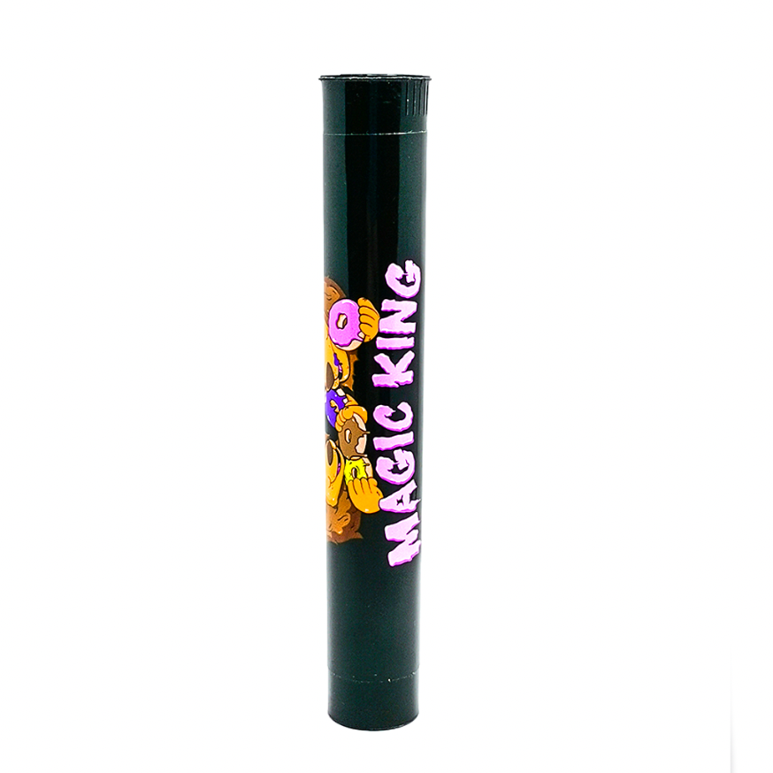 Tube porte-joint noir Magic King XL anti-odeur, design Donuts