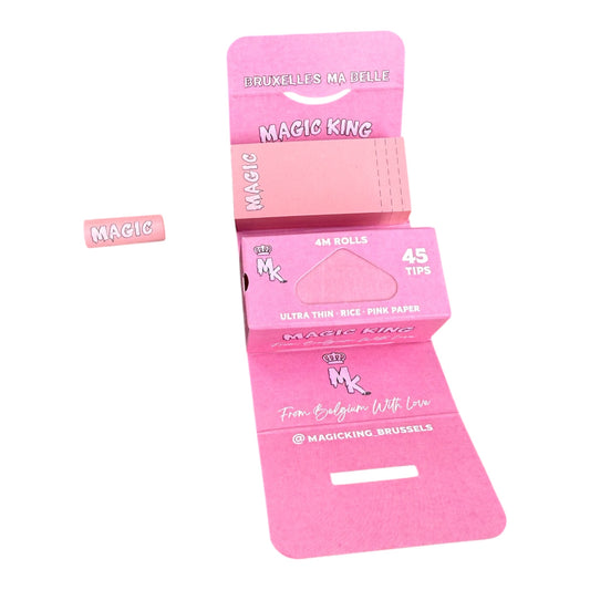 Rouleaux artistiques Magic King, avec filtres tips Magic ouvert