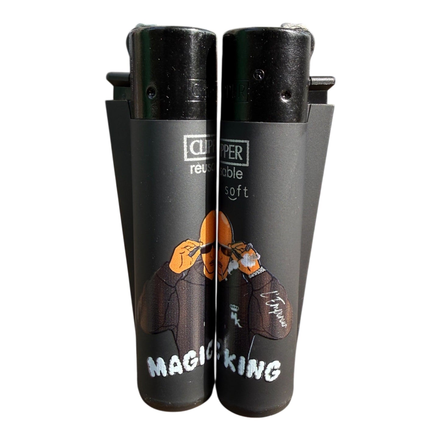 MK x Alkpote Magic King x L’Empereur Clippers Noir Soft