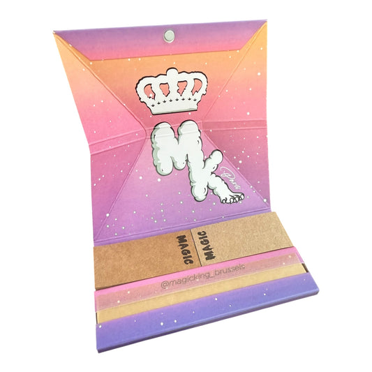 Set Paris Nuit Magic King ouvert, avec plateau et feuilles non blanchies visibles