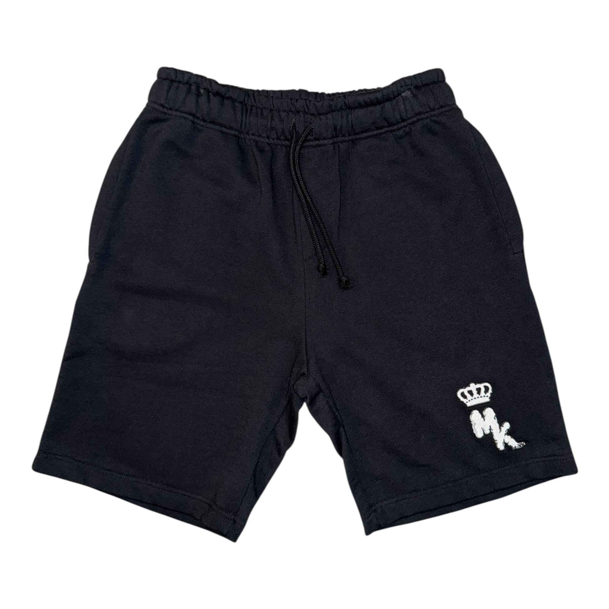 Short Magic King Classic Noir – vue de face, coupe droite élégante et urbaine