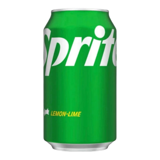 Sprite 330 ml en canette – soda pétillant au citron et citron vert