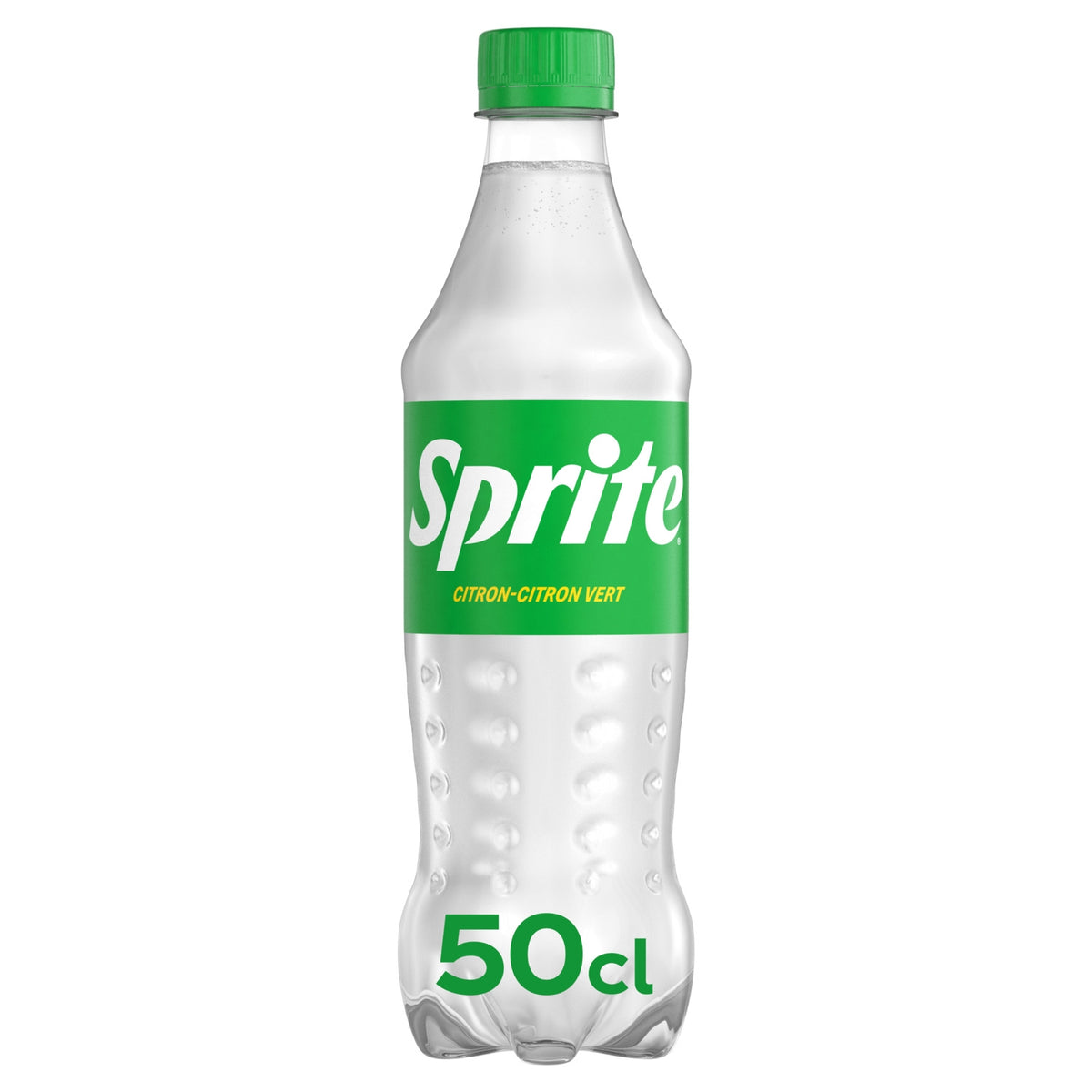 Sprite Citron 50cl en bouteille plastique – soda pétillant au citron et citron vert