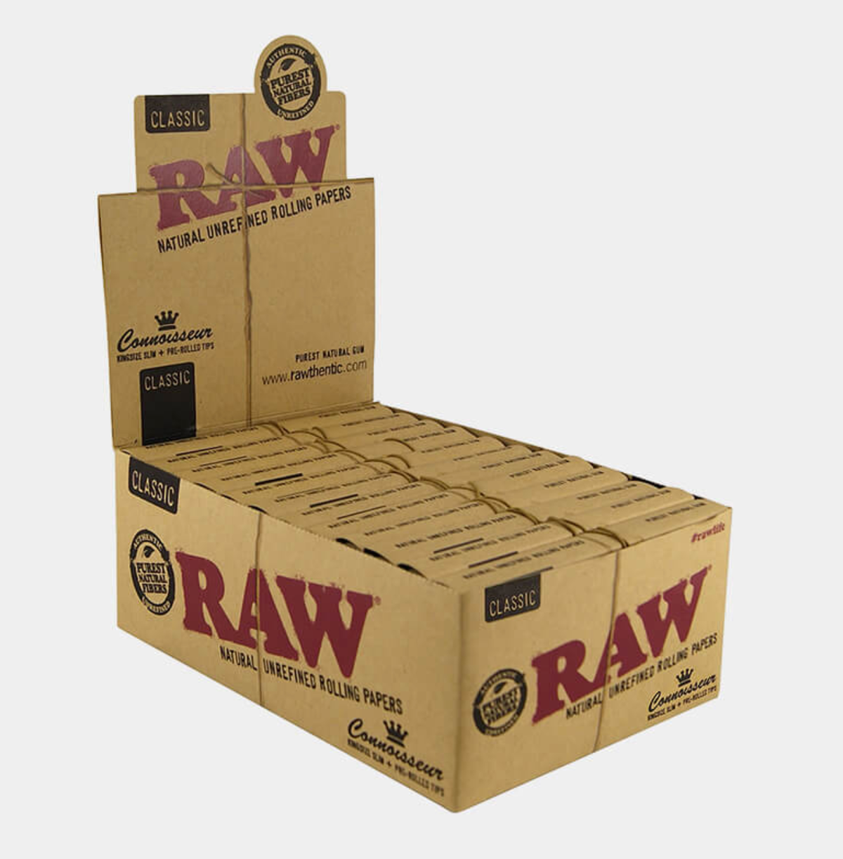 RAW Connoisseur - Feuilles + Filtres Pré-Roulés