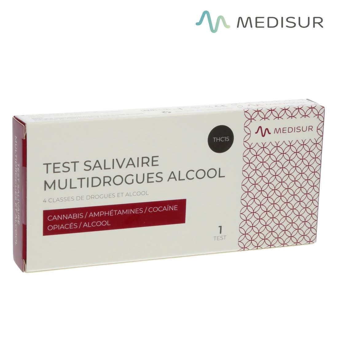Test Salivaire Multidrogues et Alcool