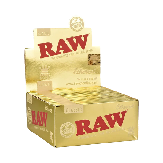 RAW ETHEREAL "Feuilles/Papiers" - KS Slim (Gold)