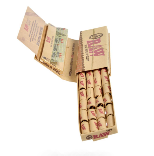 RAW Connoisseur - Feuilles + Filtres Pré-Roulés