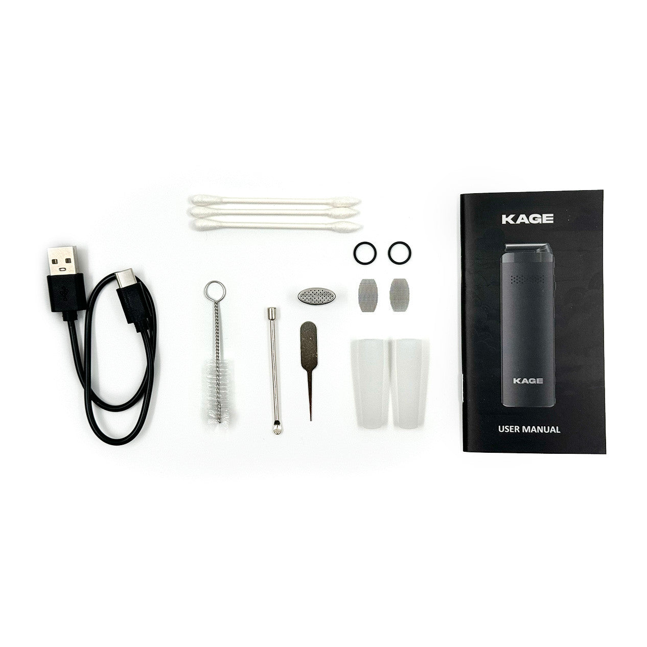 Zensei Kage - Vaporisateur Fleurs & Wax Black